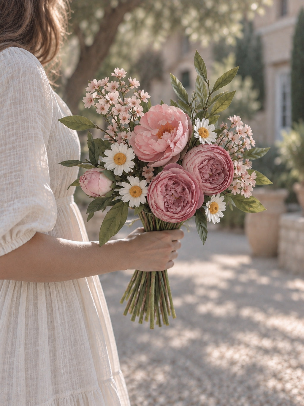 Bouquet de fleurs en papier BAGATELLE