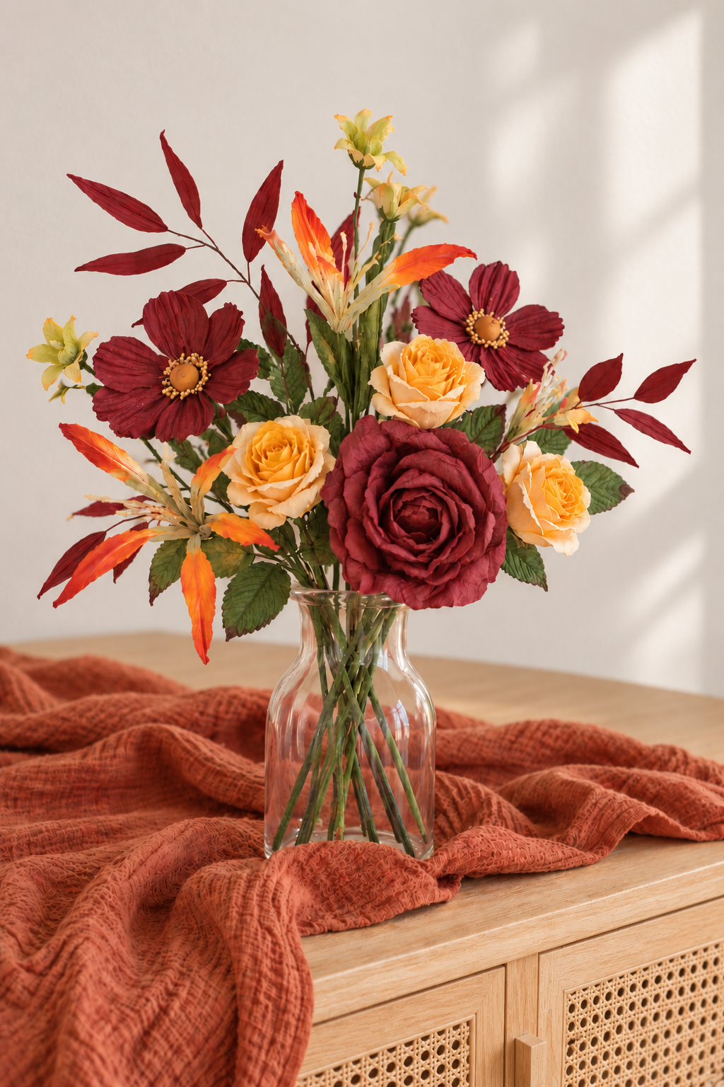 Bouquet de fleurs en papier ÉRABLE