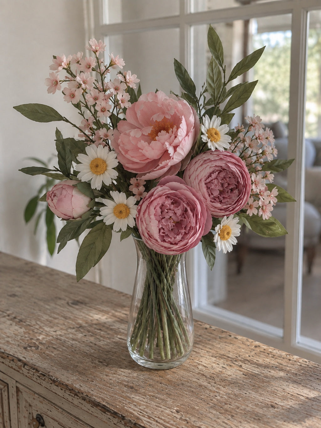 Bouquet de fleurs en papier BAGATELLE