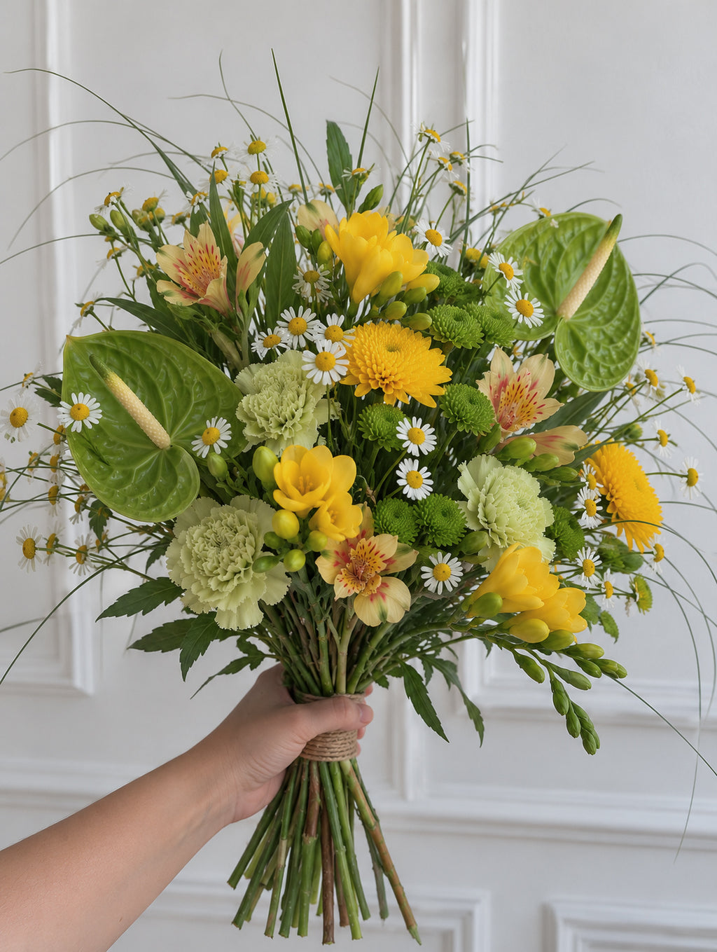 Bouquet de fleurs fraîches BERGAMOTE