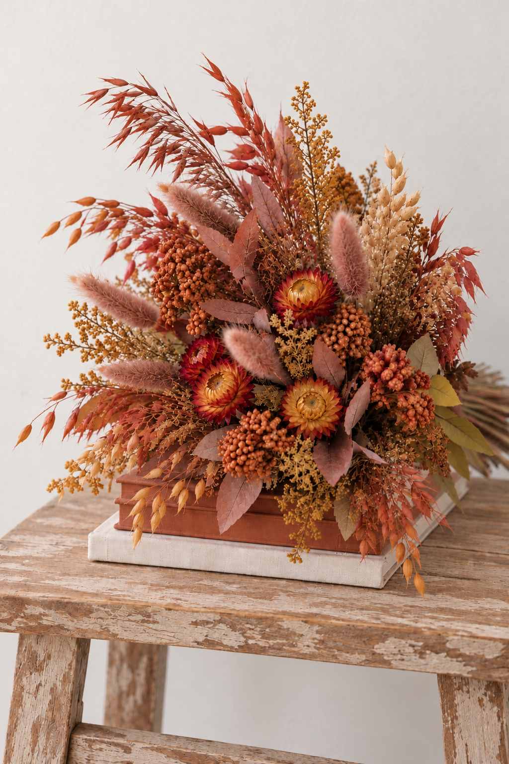 Bouquet de fleurs séchées ÉCORCE