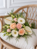 Bouquet de fleurs fraîches PEACH BLOOM