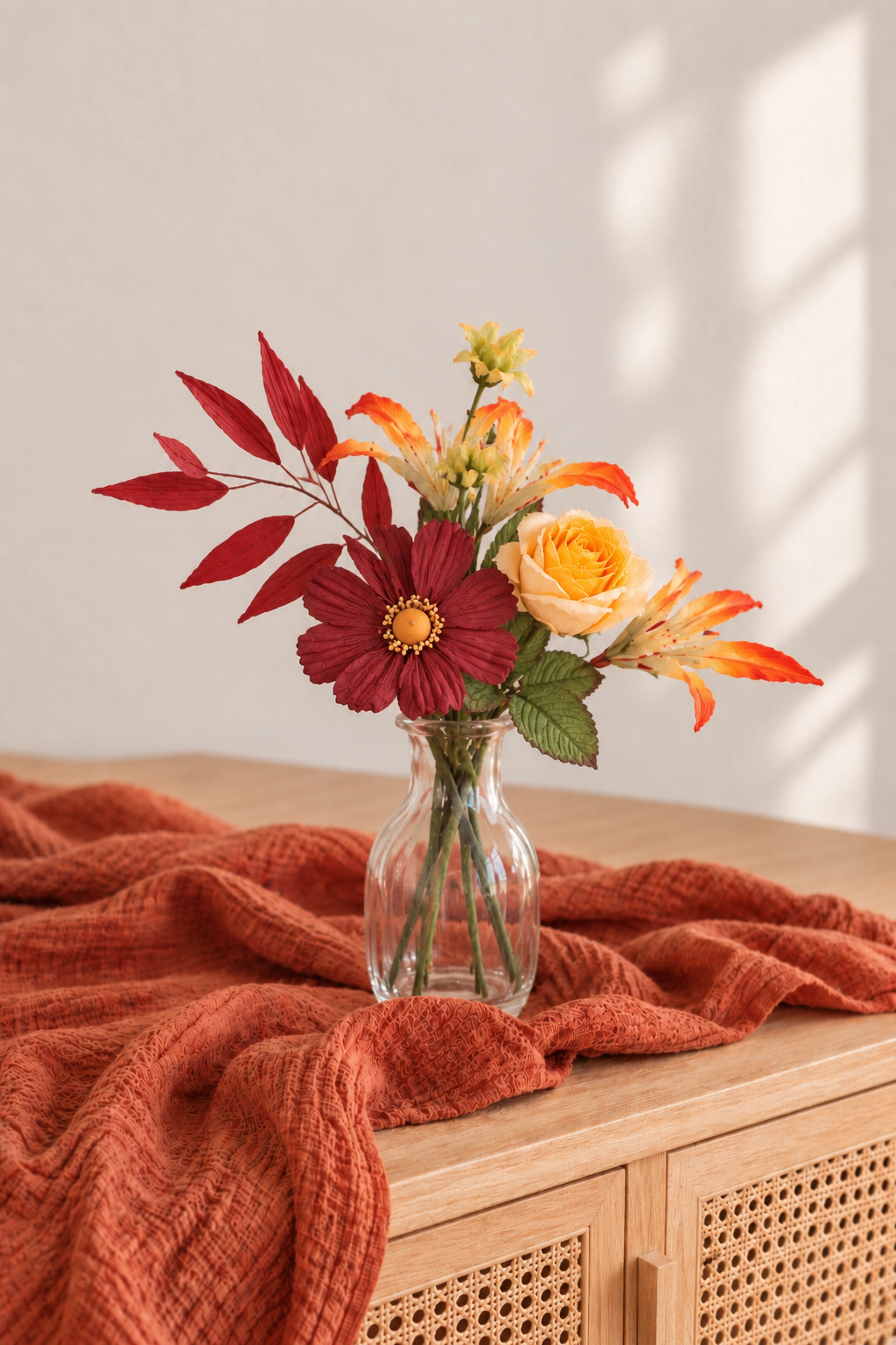 Bouquet de fleurs en papier TOPAZE
