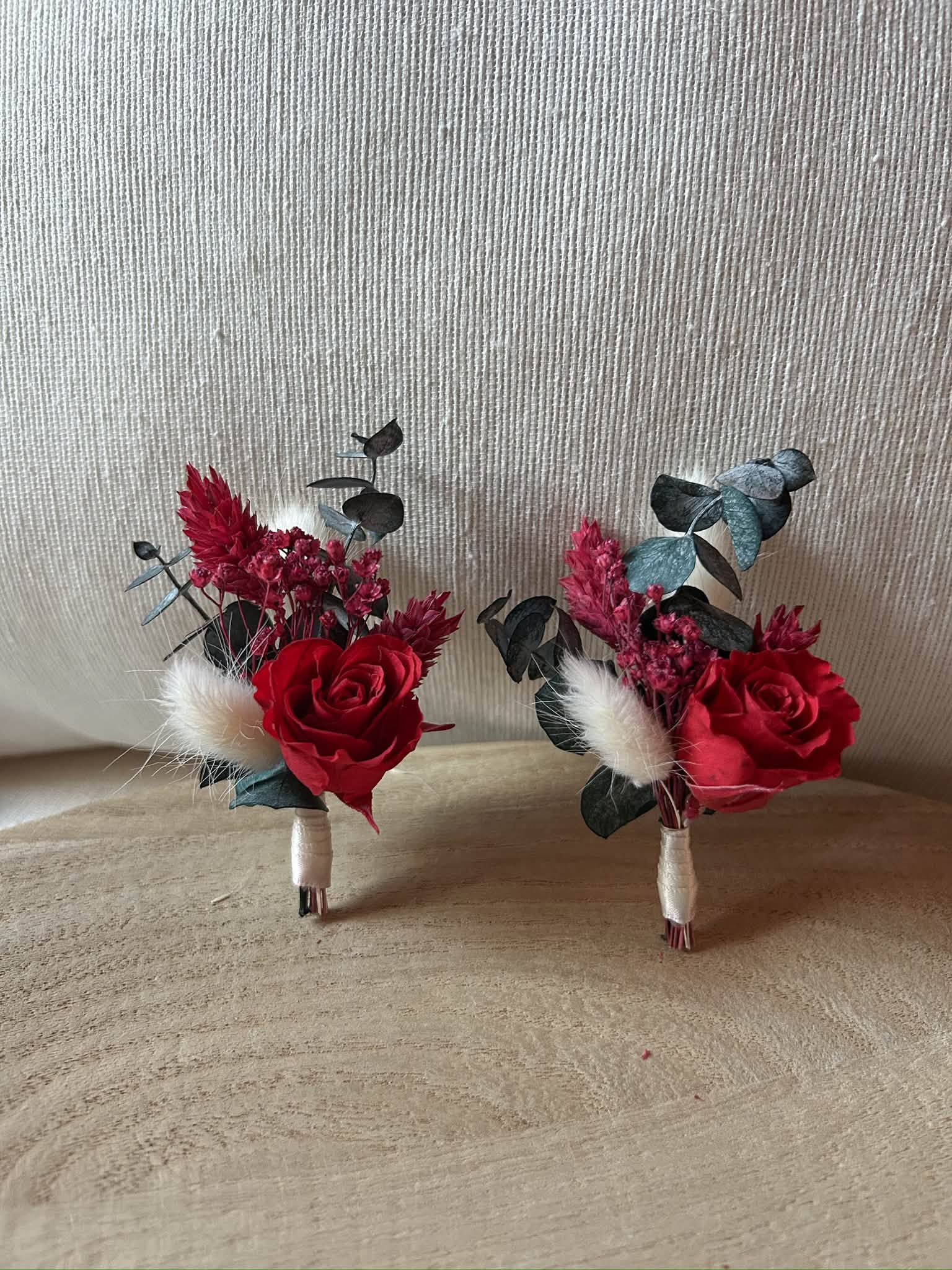 Boutonnière de marié PASSION