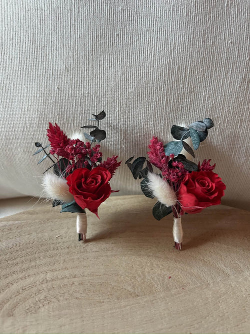 Boutonnière de marié PASSION