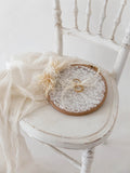 Porte alliances en bois ROMANCE