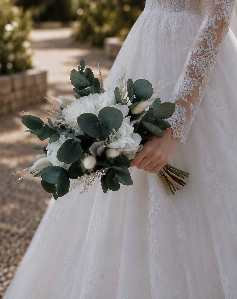 Bouquet de mariée en fleurs séchées OTTAWA