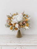Bouquet de mariée en fleurs séchées PORQUEROLLES