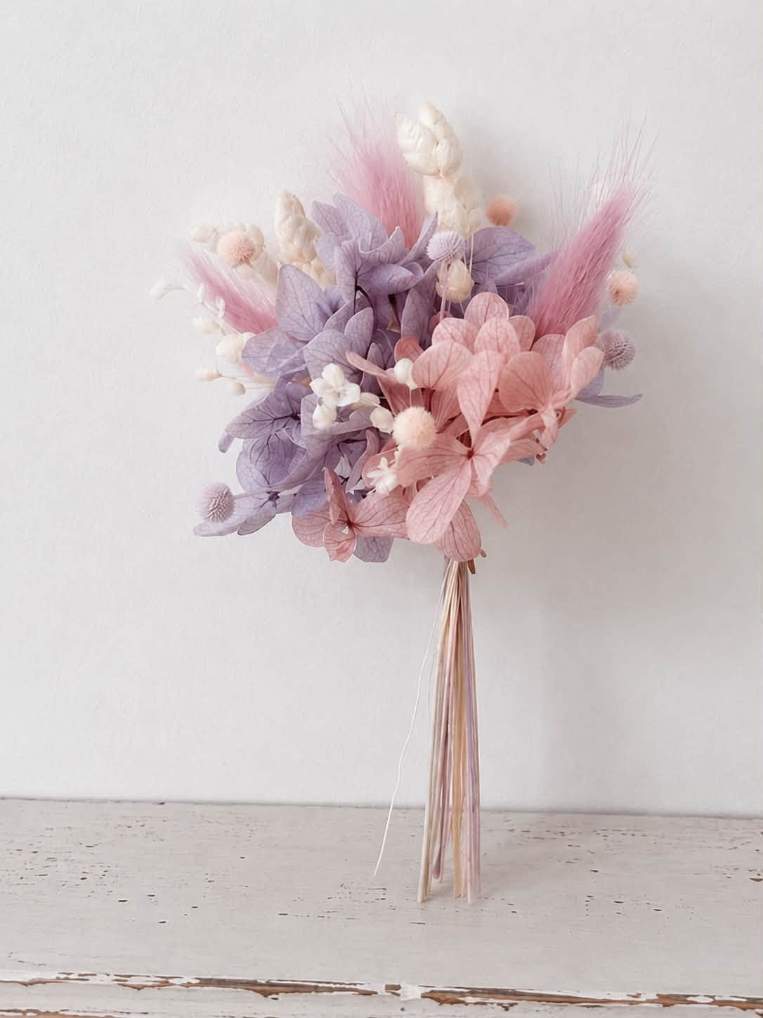 Mini bouquet en fleurs séchées LILAS