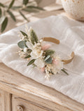 Bracelet Jonc en fleurs séchées ESPÉRANCE
