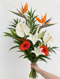 Bouquet de fleurs fraîches PAPAYE