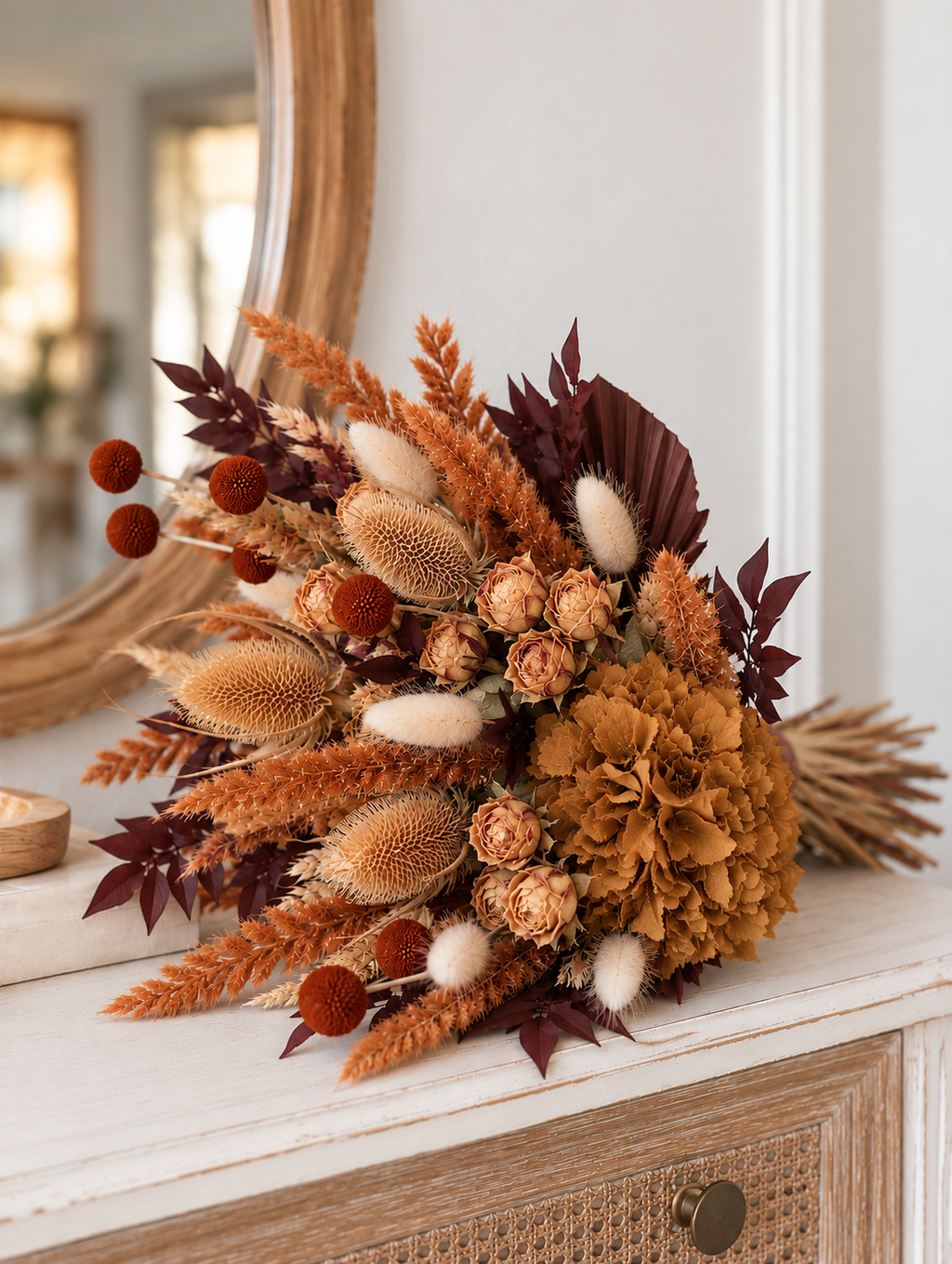 Bouquet de fleurs séchées EQUINOXE
