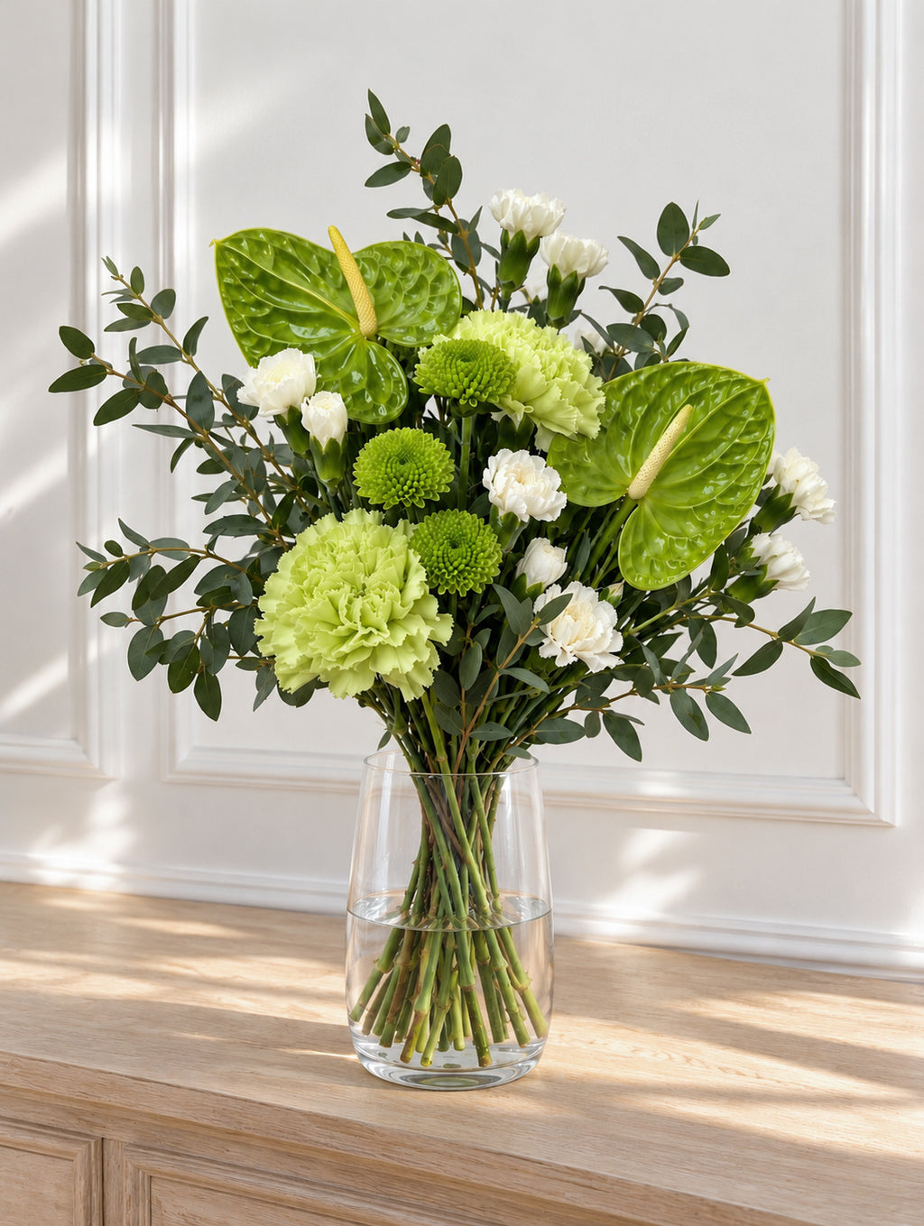 Bouquet de fleurs fraîches MATCHA